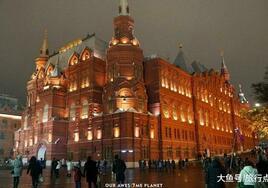 莫斯科红场上几个著名建筑